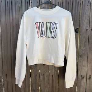 Vans Sandy Liang Gingham Logo Cropped Hoodie